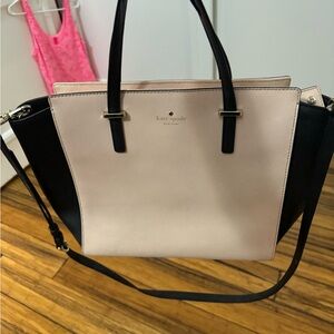 Kate Spade Black and Pink Tote Bag